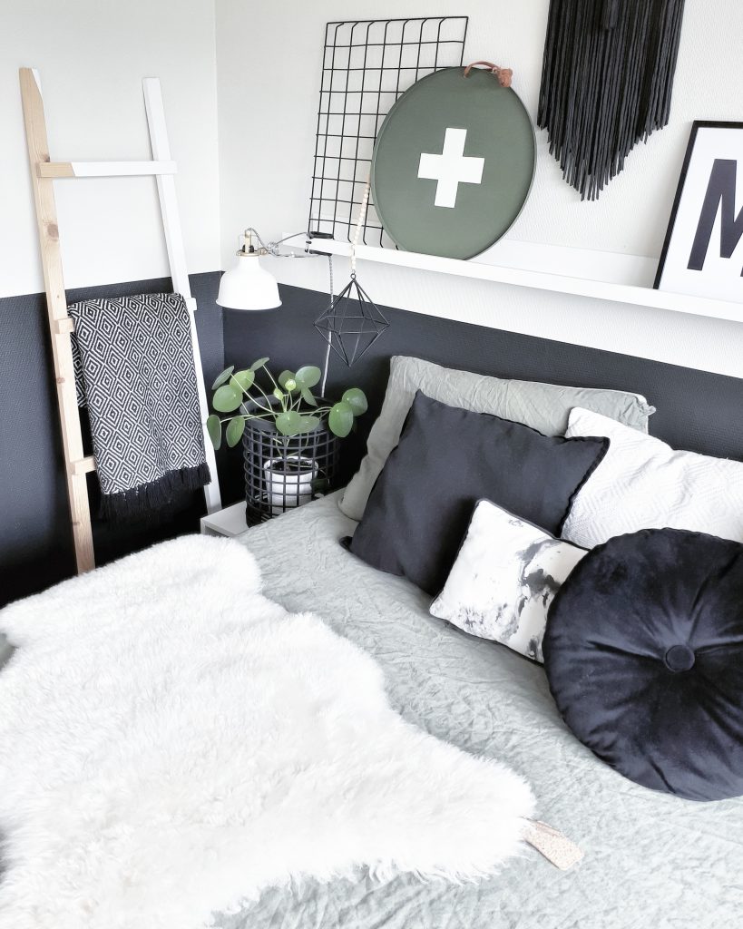 monochroom slaapkamer