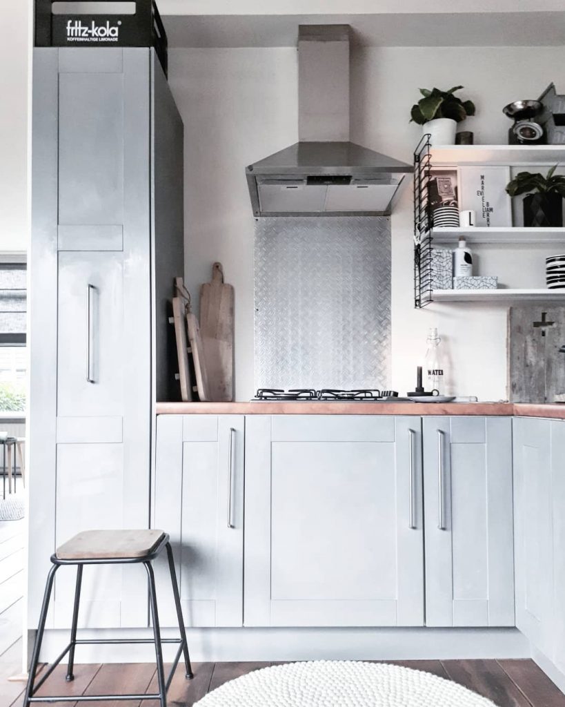 industrieel scandinavisch interieur
