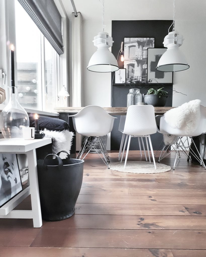 industrieel scandinavisch interieur