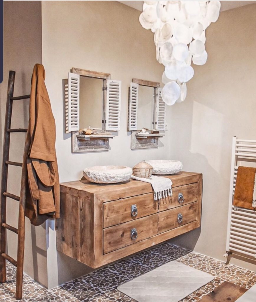 bohemian badkamer