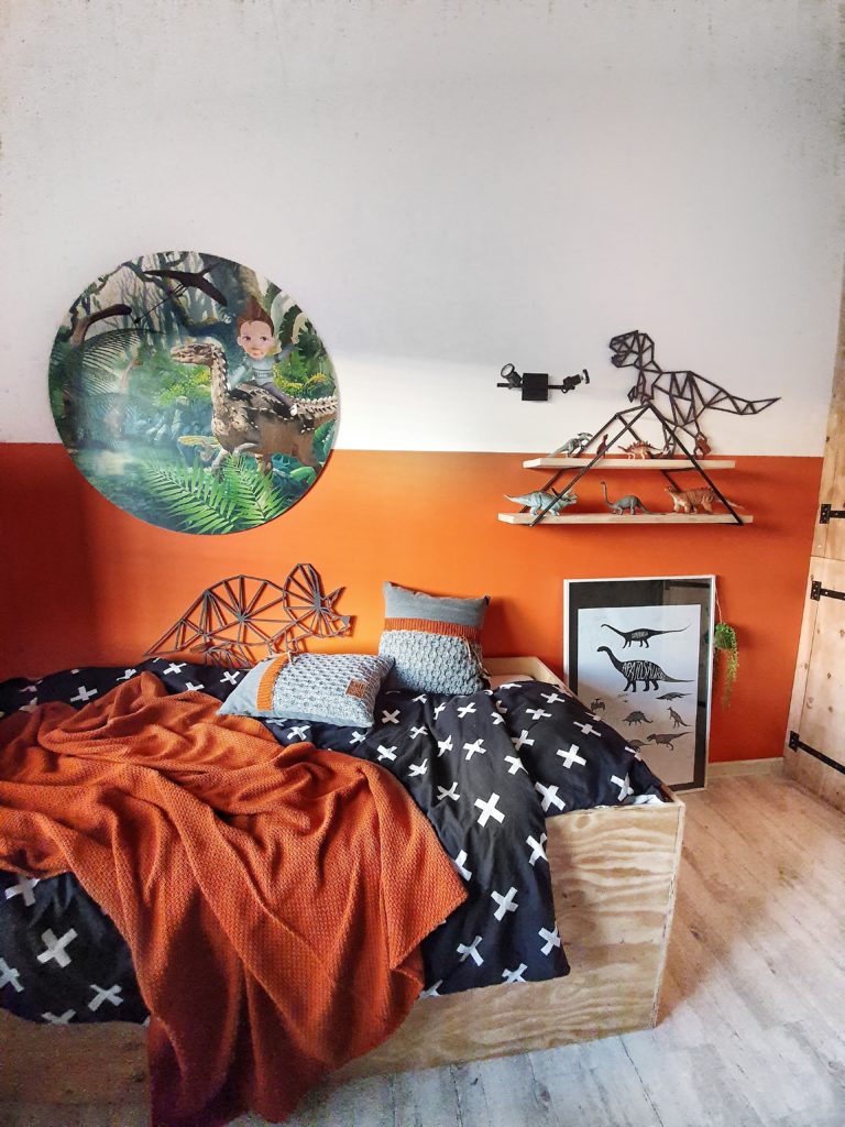 oranje kinderkamer