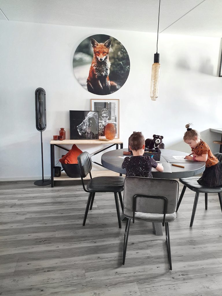 velours eetkamerstoelen