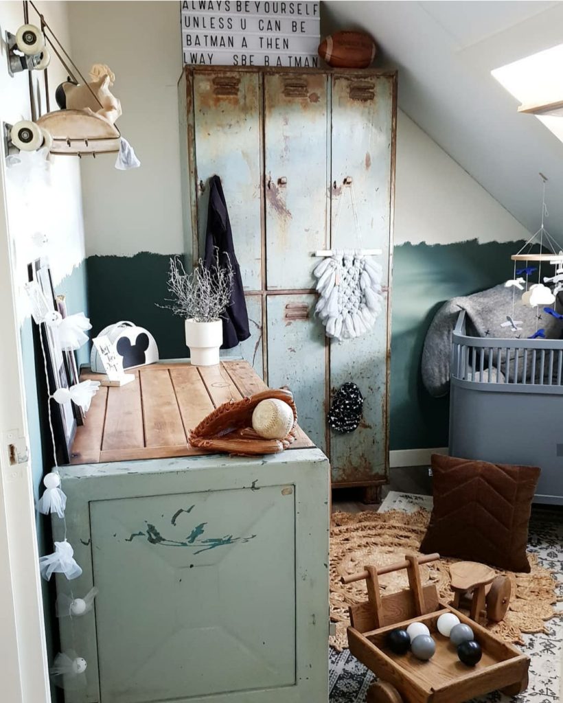 industriële babykamer