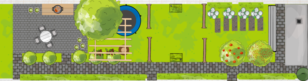 nieuwe tuin