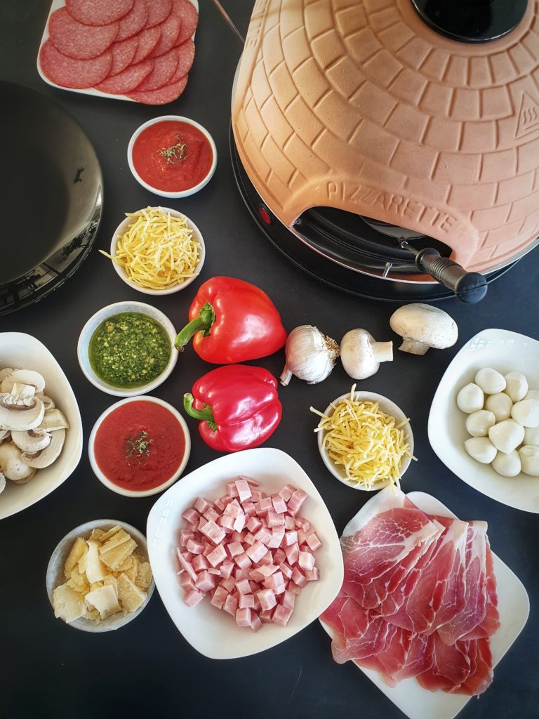 pizzarette boodschappenlijst