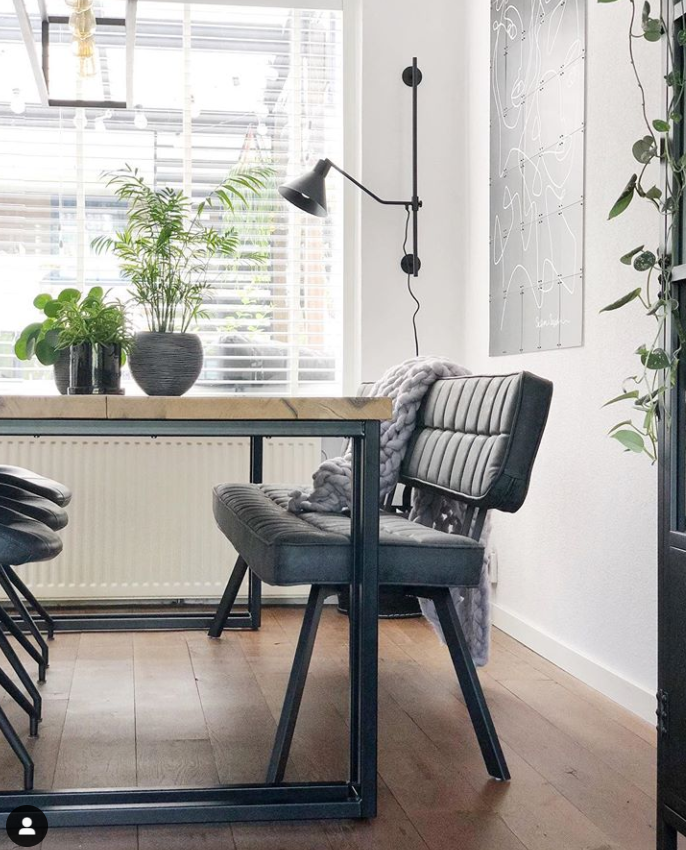 eettafel bank