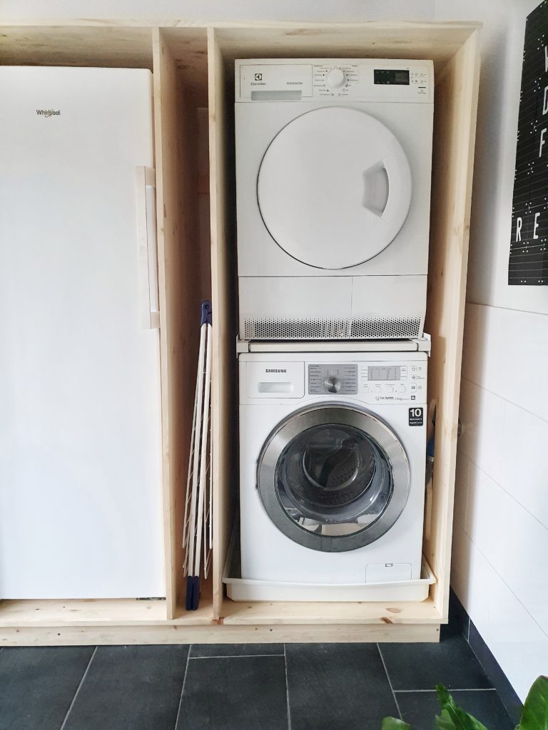 ombouw wasmachine maken