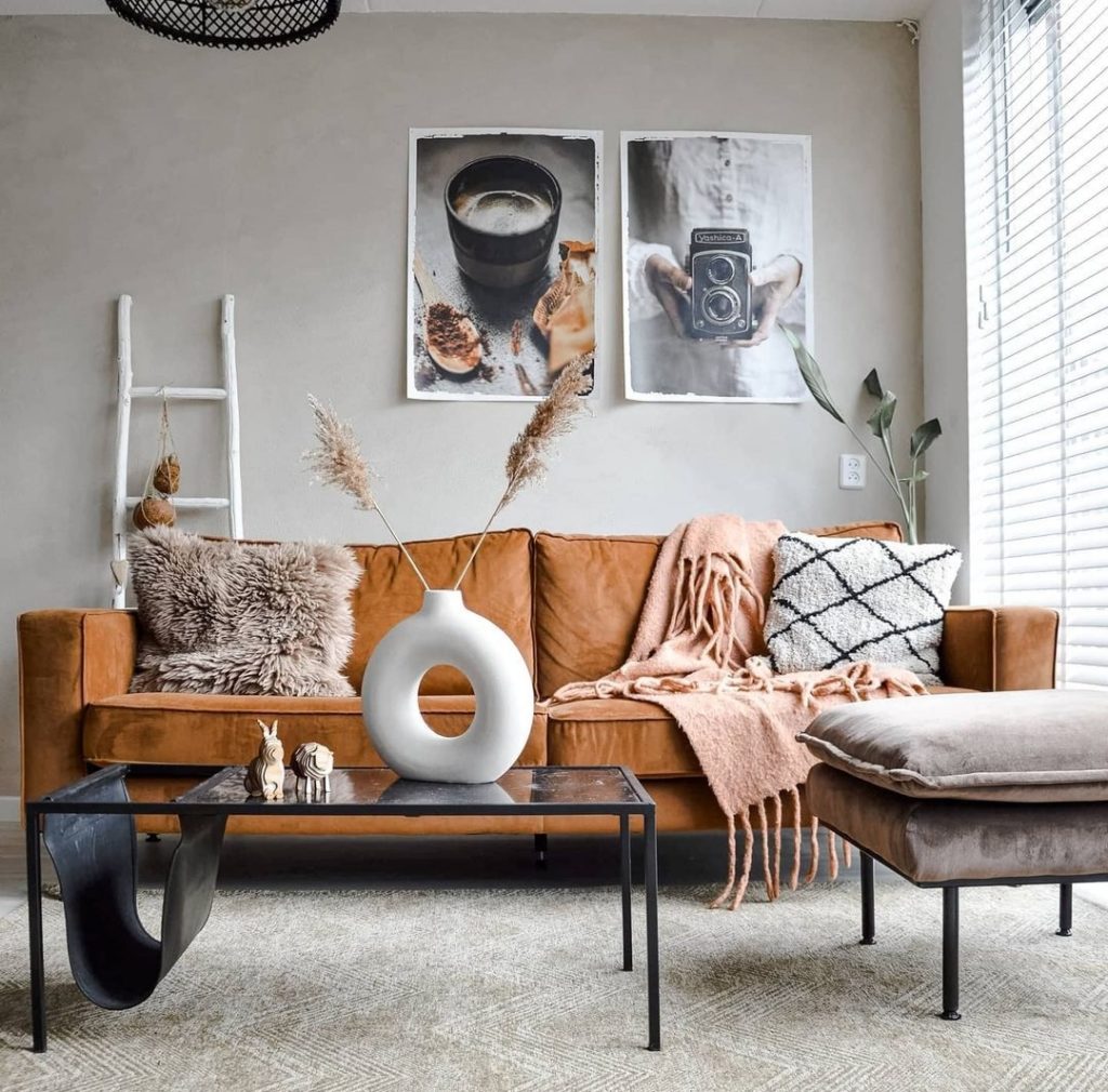 scandinavisch bohemian interieur