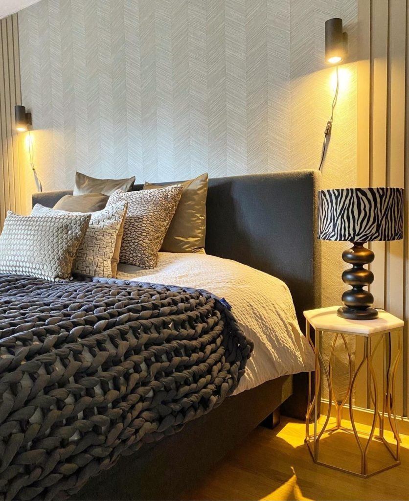 slaapkamer behang