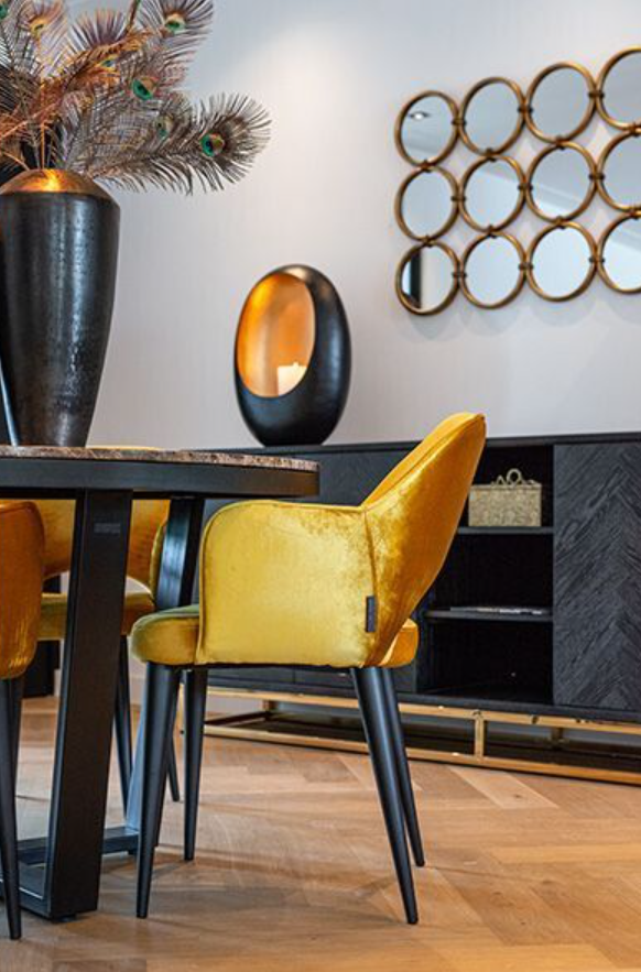 richmond velvet stoelen